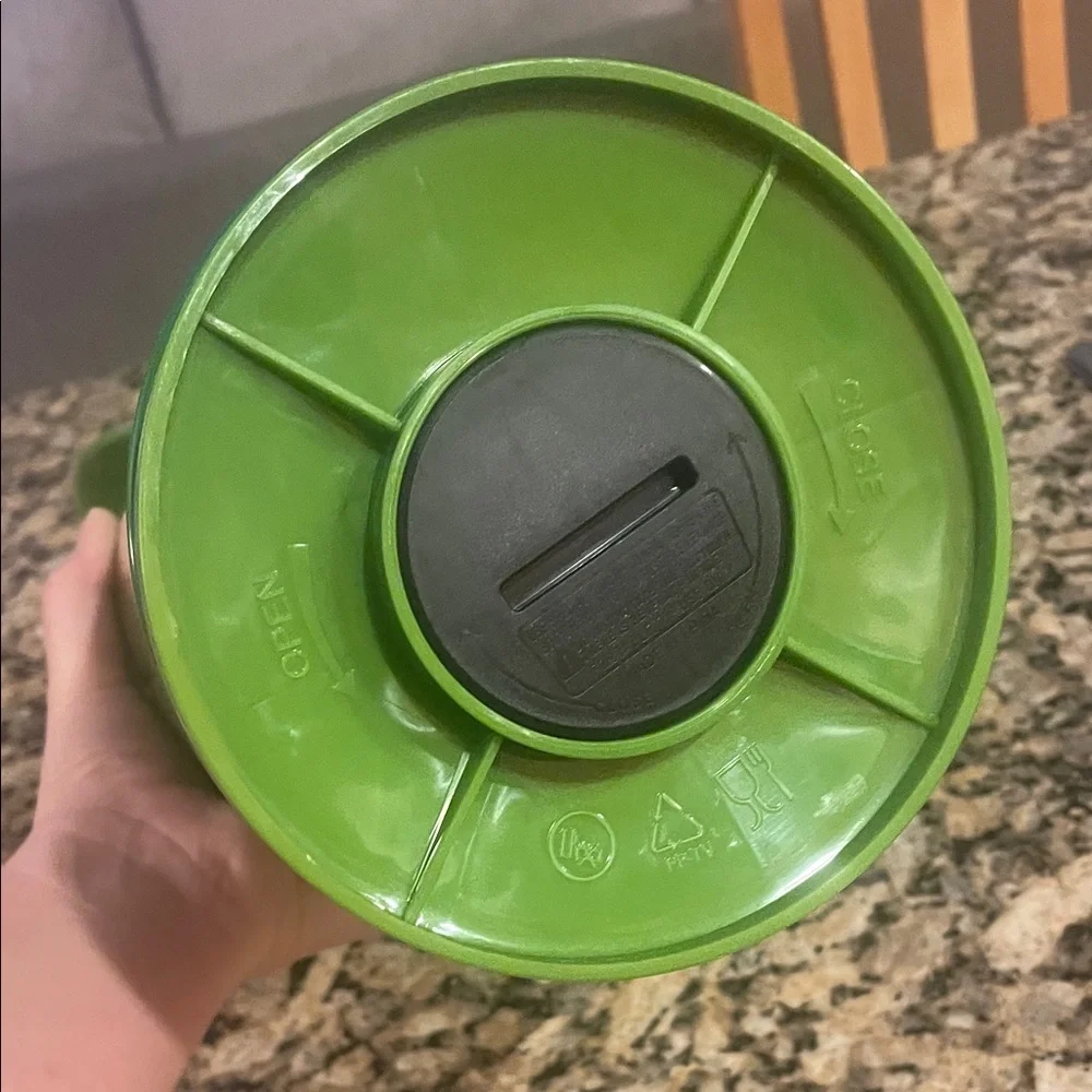 Williams Sonoma green thermos